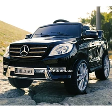 Детский электромобиль M 3568 EBLR-2 Mercedes, кожаное сиденье, черный